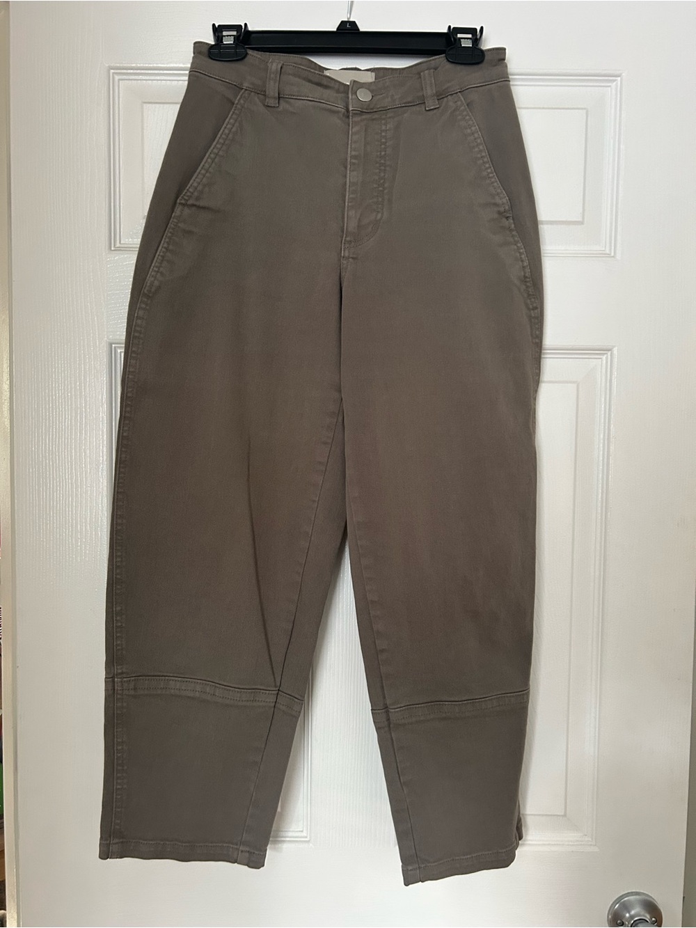 Everlane Olive barrel pant